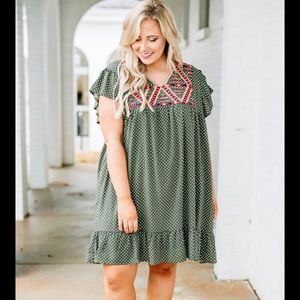 Chic Soul 1X Swing Dress (never worn)